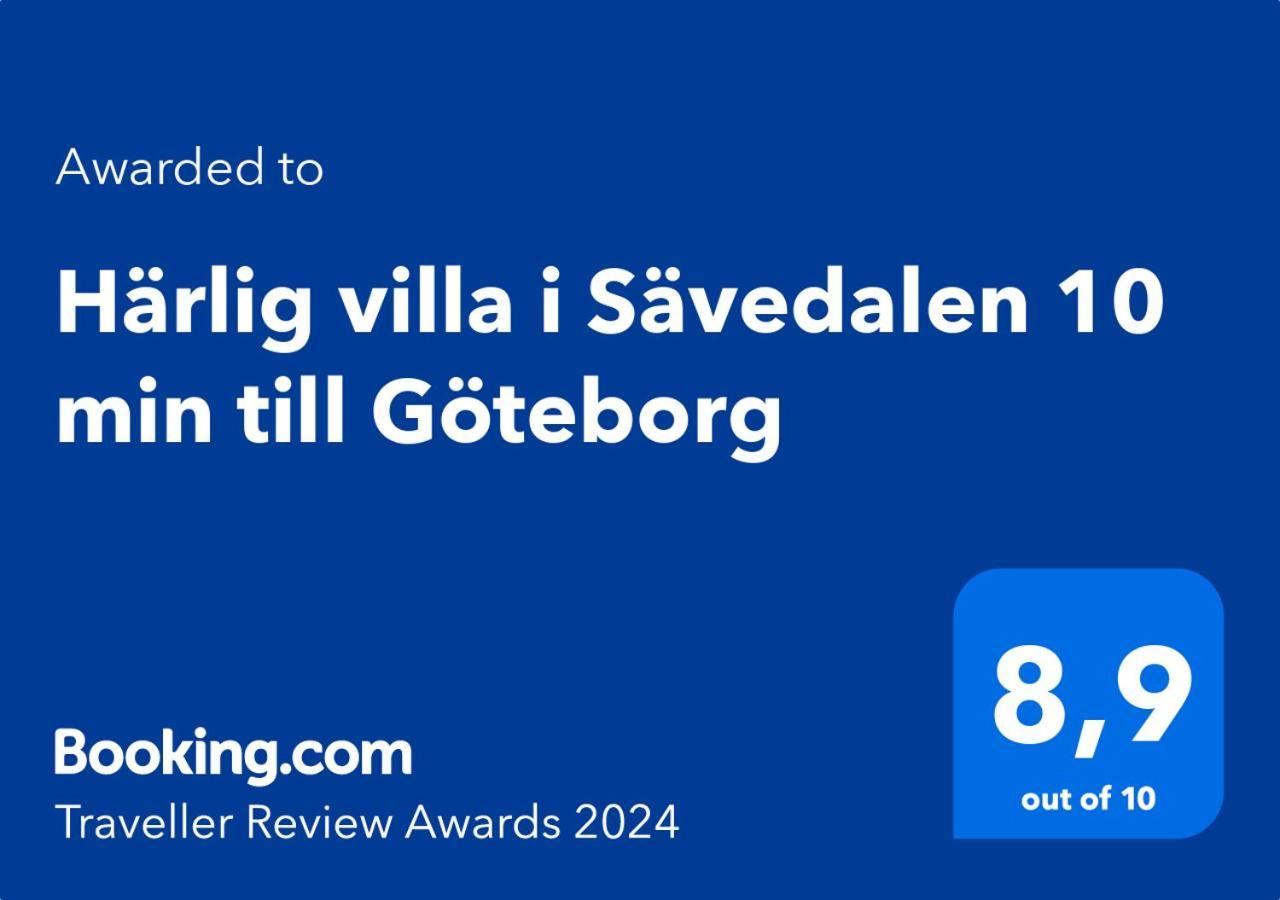 Harlig Villa I Savedalen 10 Min Till Goteborg Zewnętrze zdjęcie